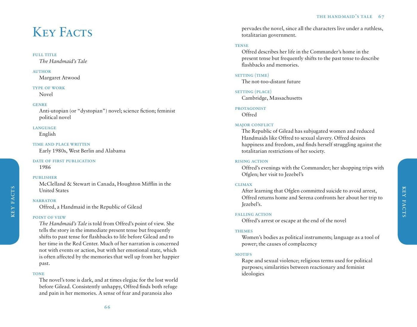 The Handmaid's Tale SparkNotes Literature Guide