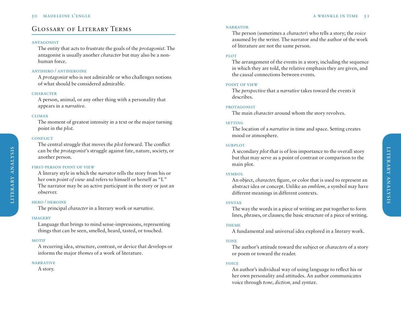 A Wrinkle in Time SparkNotes Literature Guide