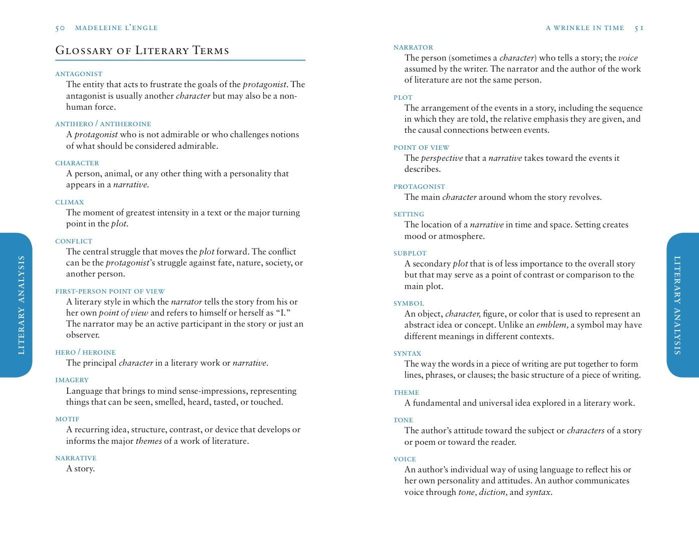 A Wrinkle in Time SparkNotes Literature Guide