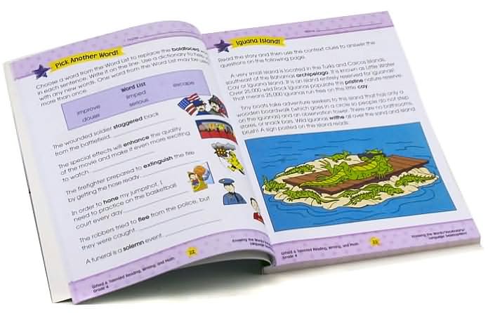 Gifted & Talented: Grade 4 Reading, Writing & Math (Flash Kids Gifted & Talented)