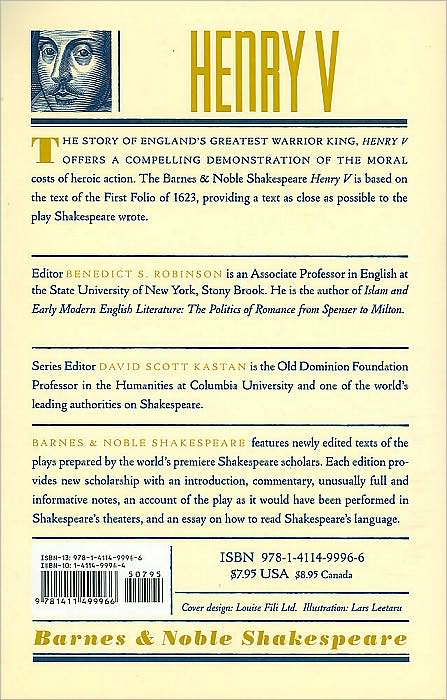 Henry V (Barnes & Noble Shakespeare)!