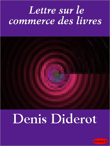 Lettre sur le commerce des livres