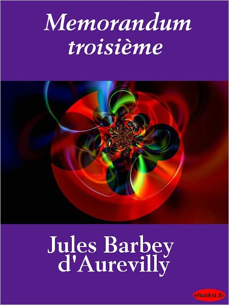 Memorandum troisième