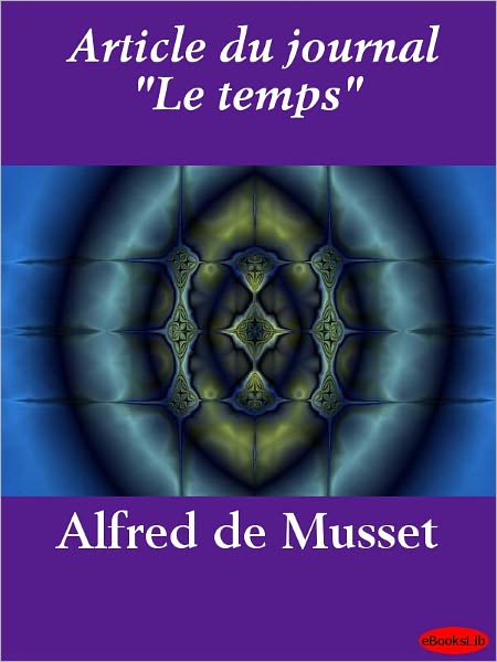 Article du journal "Le temps"
