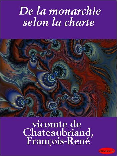 De la monarchie selon la charte
