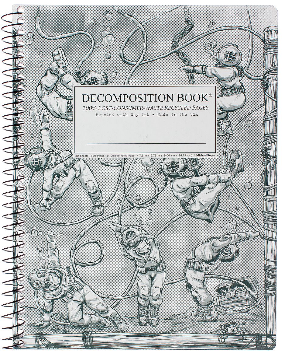 Deep Stretch Coilbound Large Decomposition Book