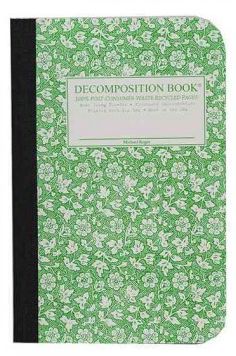 Parsley Pocket-Size Decomposition Book : College-Ruled Composition Notebook With 100% Post-Consumer-Waste Recycled Pages