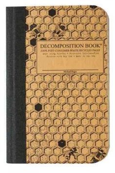 Honeycomb Pocket Sized Decomposition Book : College-ruled Composition Notebook With 100% Post-consumer-waste Recycled Pages