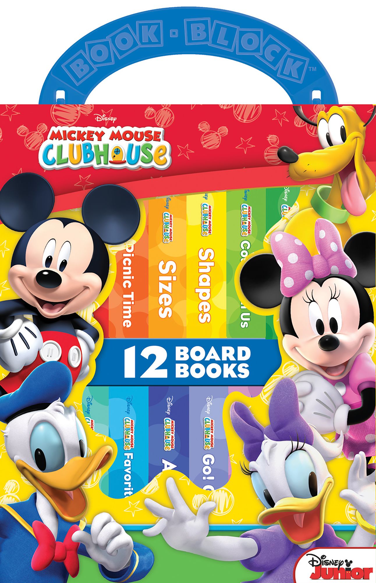 Mickey Mouse Clubhouse: 12 Board Books (Book-Block Series)