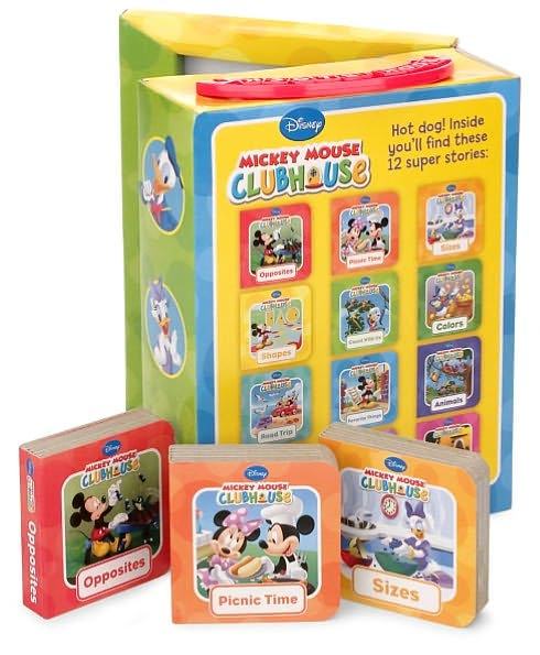 Mickey Mouse Clubhouse: 12 Board Books (Book-Block Series)