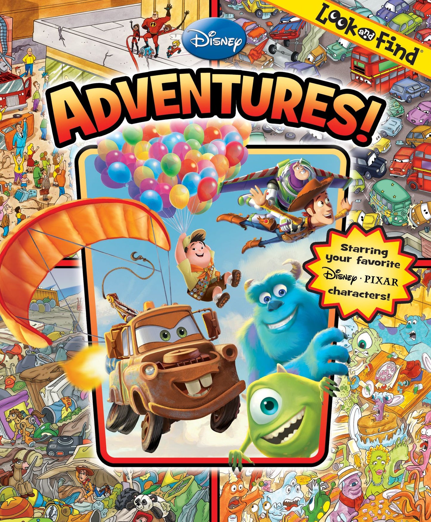 Look and Find Disney Pixar Adventures