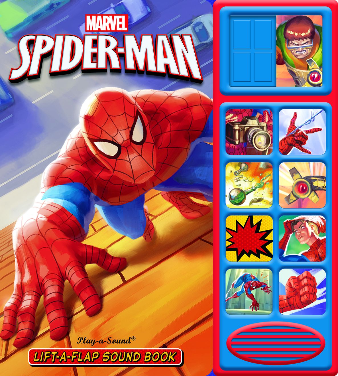 Marvel Spider-Man: Play-a-Sound Lift-a-Flap Sound Book