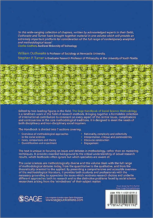 The SAGE Handbook of Social Science Methodology