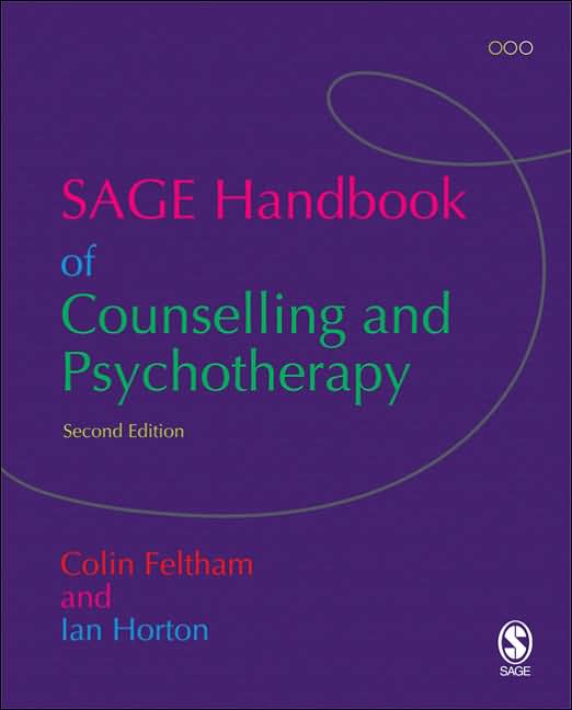 SAGE Handbook of Counseling and Psychotherapy