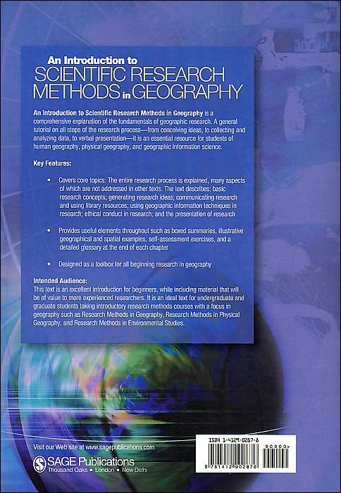 Introduction to Scientific Research Methods in Geography