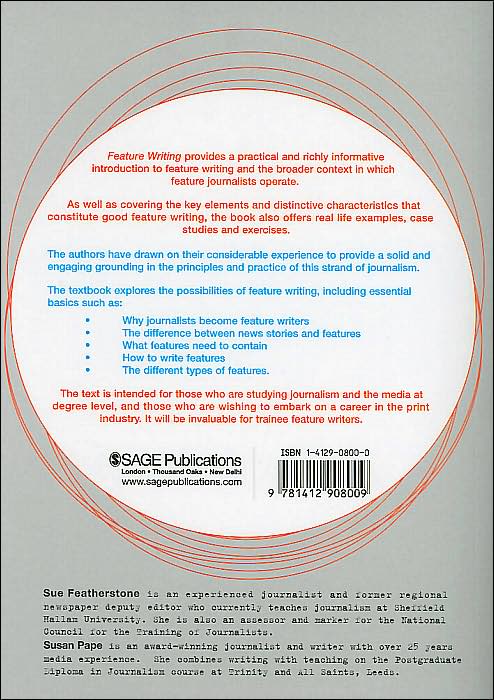 Feature Writing: A Practical Introduction