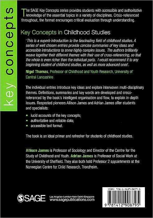 Key Concepts in Childhood Studies