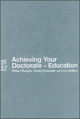 Achieving Your Doctorate in Education