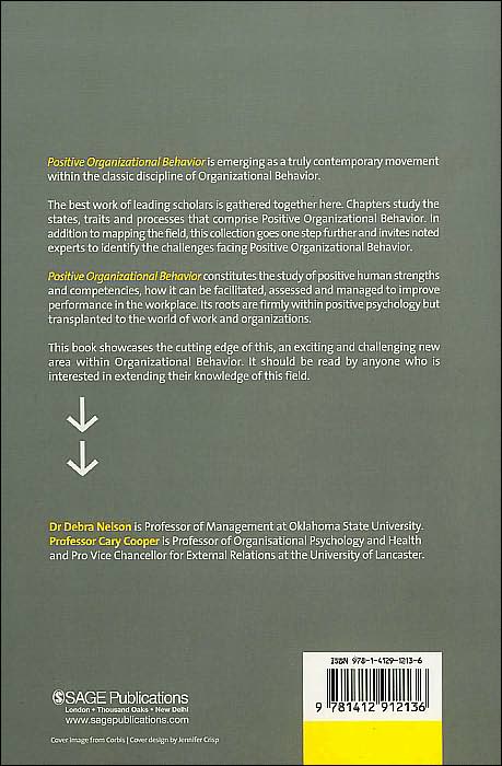 Positive Organizational Behavior