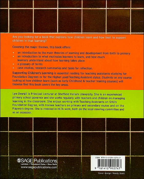 Supporting Children's Learning: A Guide for Teaching Assistants
