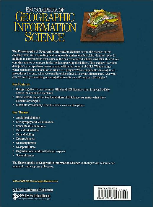 Encyclopedia of Geographical Information Science