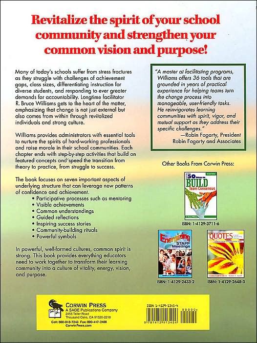 36 Tools for Building Spirit in Learning Communities