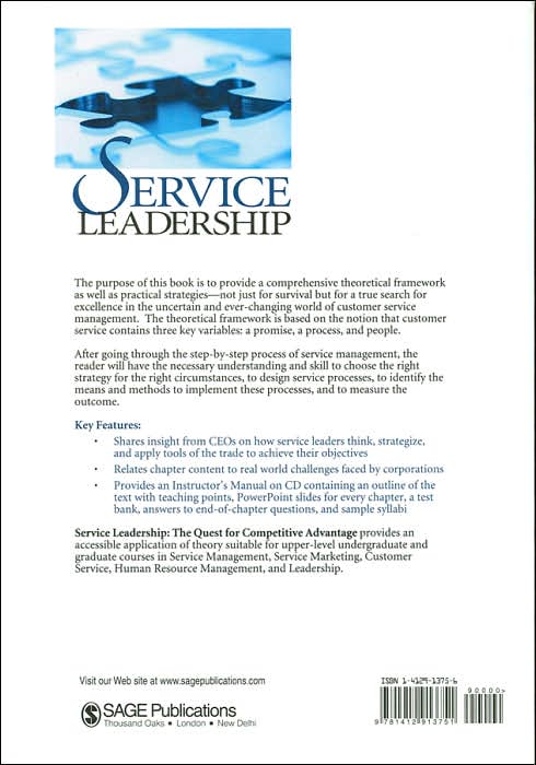 Service Leadership: The Quest for Competitive Advantage