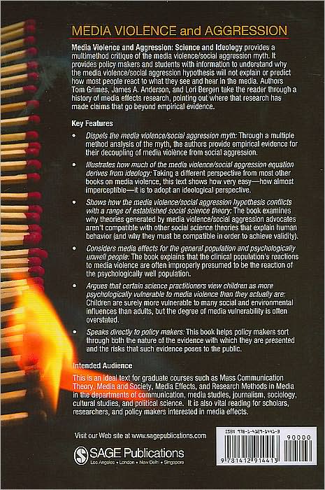 Media Violence and Aggression: Science and Ideology