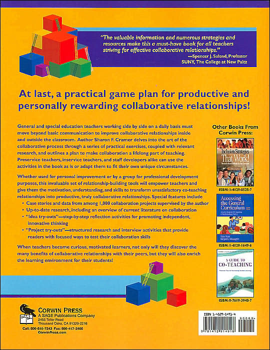The Special Educator's Guide to Collaboration: Improving Relationships With Co-Teachers, Teams, and Families
