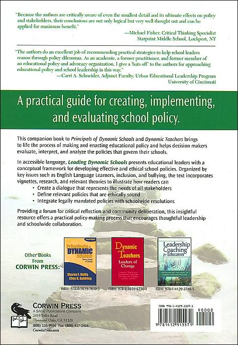 Leading Dynamic Schools: How to Create and Implement Ethical Policies