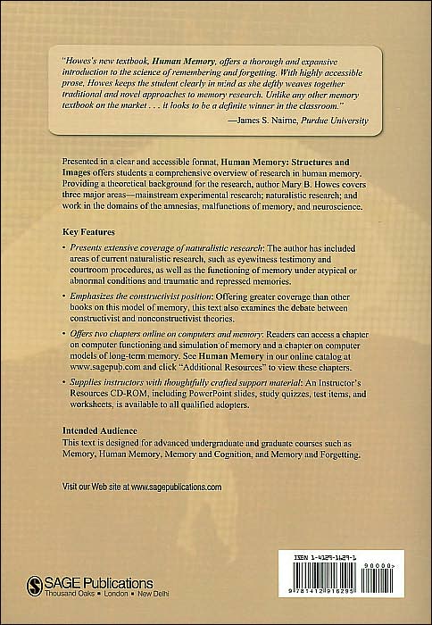 Human Memory: Structures and Images