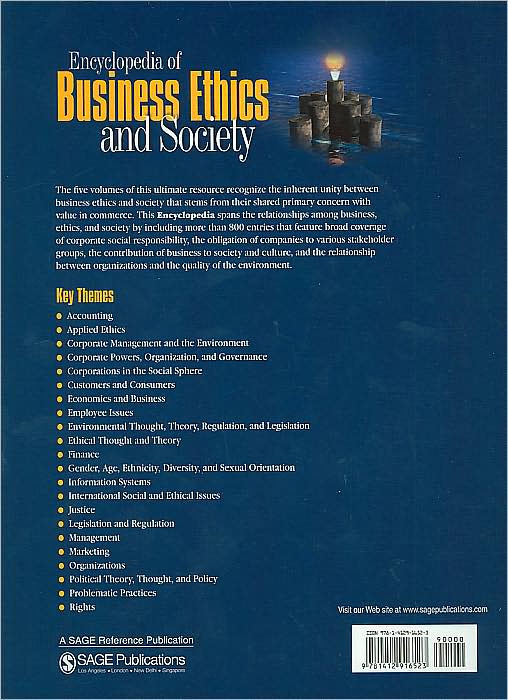 Encyclopedia of Business Ethics and Society