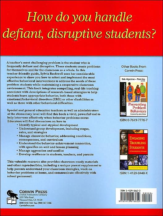 You Can't Make Me!: From Chaos to Cooperation in the Elementary Classroom