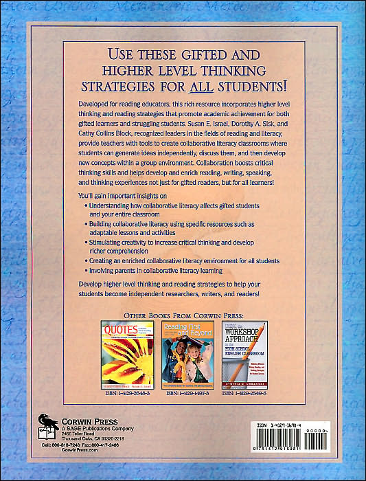 Collaborative Literacy: Using Gifted Strategies to Enrich Learning for Every Student