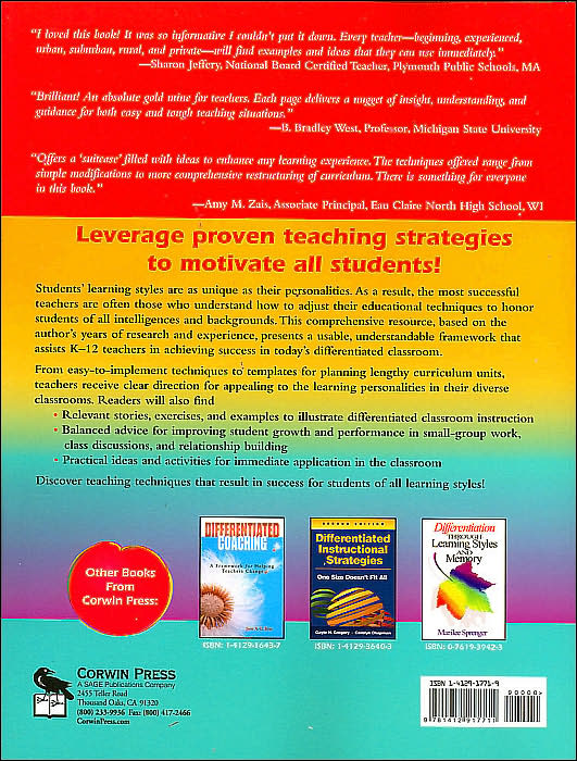 Differentiation Through Personality Types: A Framework for Instruction, Assessment, and Classroom Management