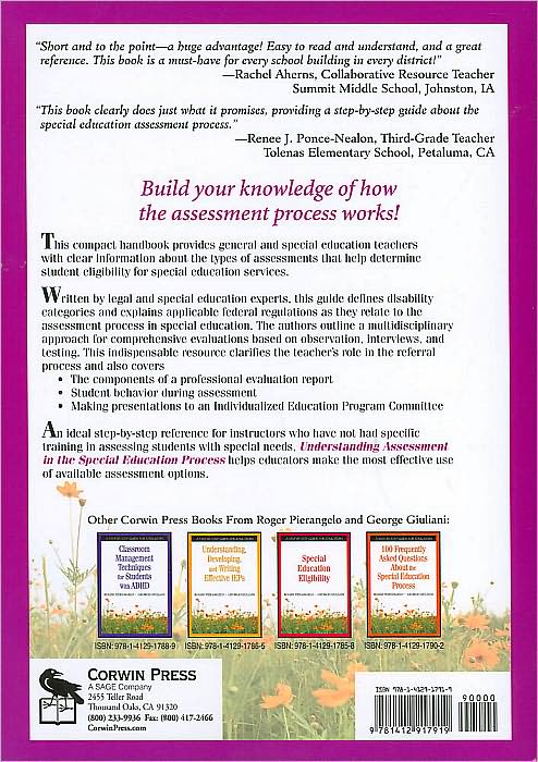 Understanding Assessment in the Special Education Process: A Step-by-Step Guide for Educators