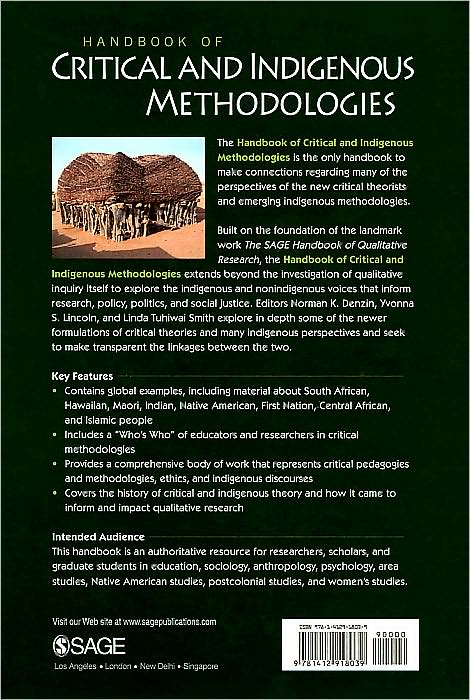 Handbook of Critical and Indigenous Methodologies