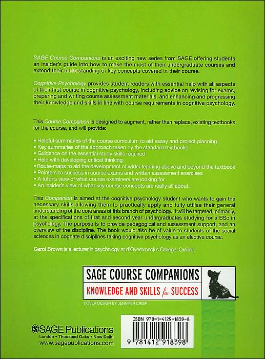 Cognitive Psychology