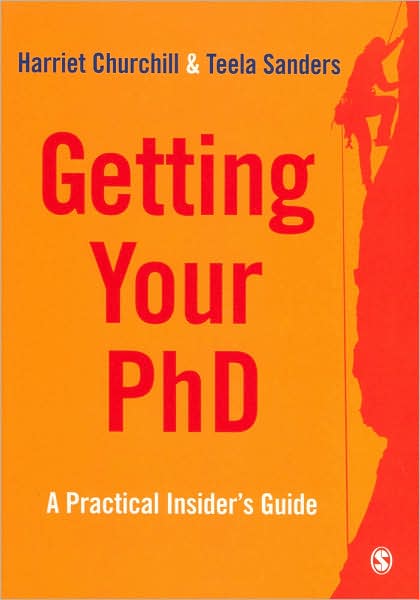 Getting Your PhD: A Practical Insider's Guide