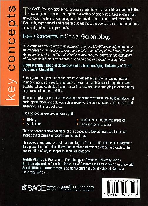 Key Concepts in Social Gerontology