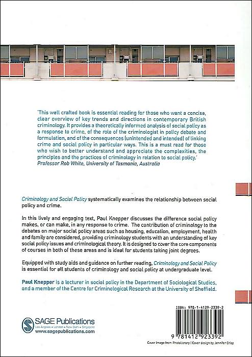 Criminology and Social Policy