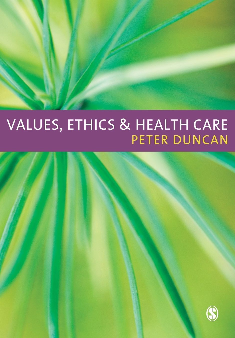 Values, Ethics & Health Care