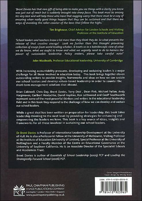 Developing Sustainable Leadership