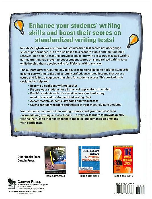 180 Days to Successful Writers: Lessons to Prepare Your Students for Standardized Assessments and for Life