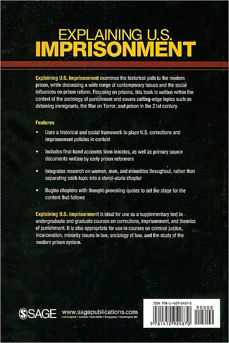 Explaining U.S. Imprisonment