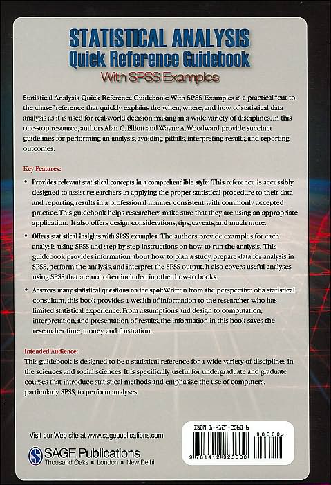 Statistical Analysis Quick Reference Guidebook: With SPSS Examples