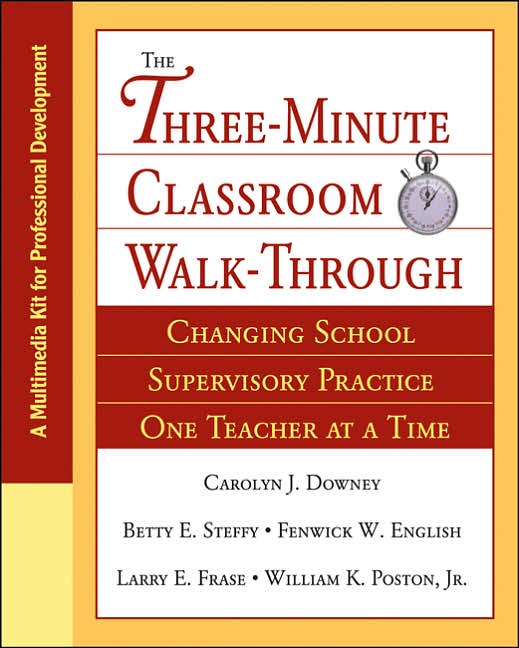 The Three-Minute Classroom Walk-Through (Multimedia Kit): A Multimedia Kit for Professional Development