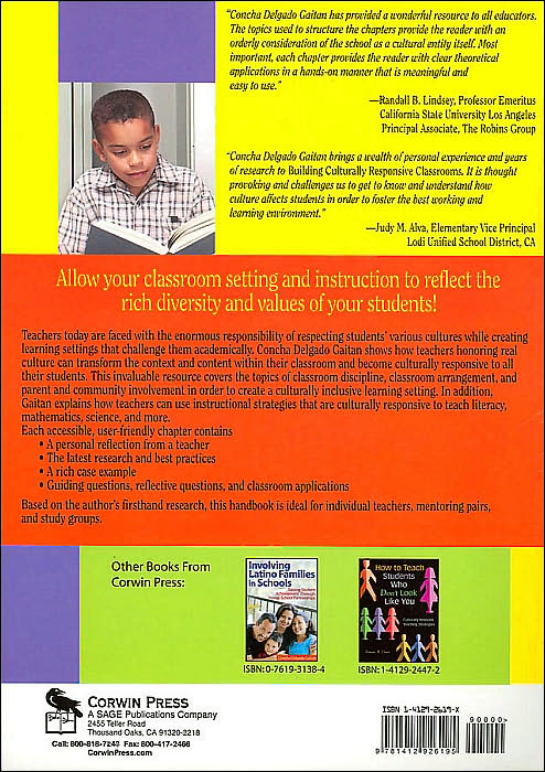 Building Culturally Responsive Classrooms - Guide for K-6 Teachers