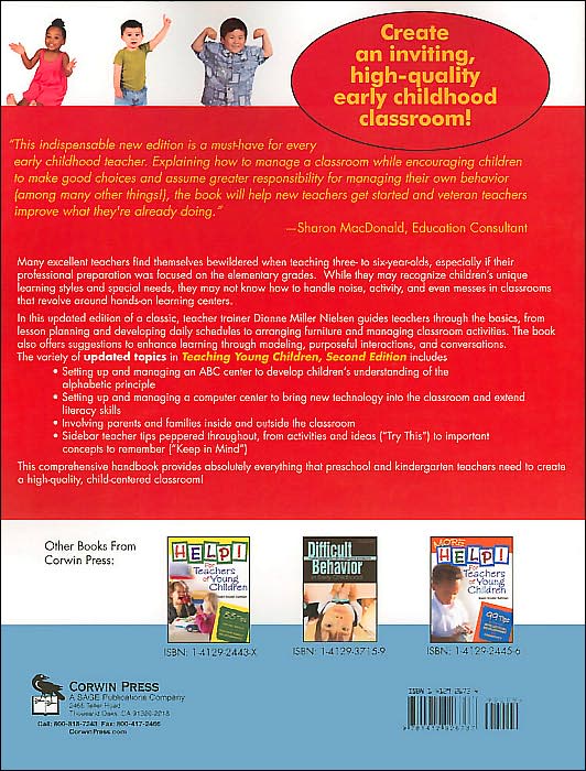 Teaching Young Children, Preschool-K: A Guide to Planning Your Curriculum, Teaching Through Learning Centers, and Just About Everything Else
