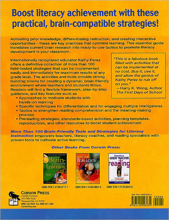 More Than 100 Brain-Friendly Tools and Strategies for Literacy Instruction